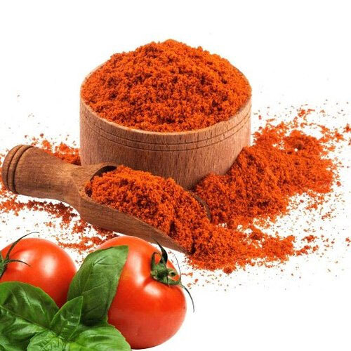 Dehydrated Tomato Powder - First Class Grade, Fine Powder with Rich Flavor and Vibrant Red Color, Low-Calorie and Nutritious