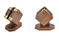 Wood Kite Coaster - Solid Wood Construction, Intricate Decorative Design , Eco-friendly Finish For Elegant Home Dã©cor
