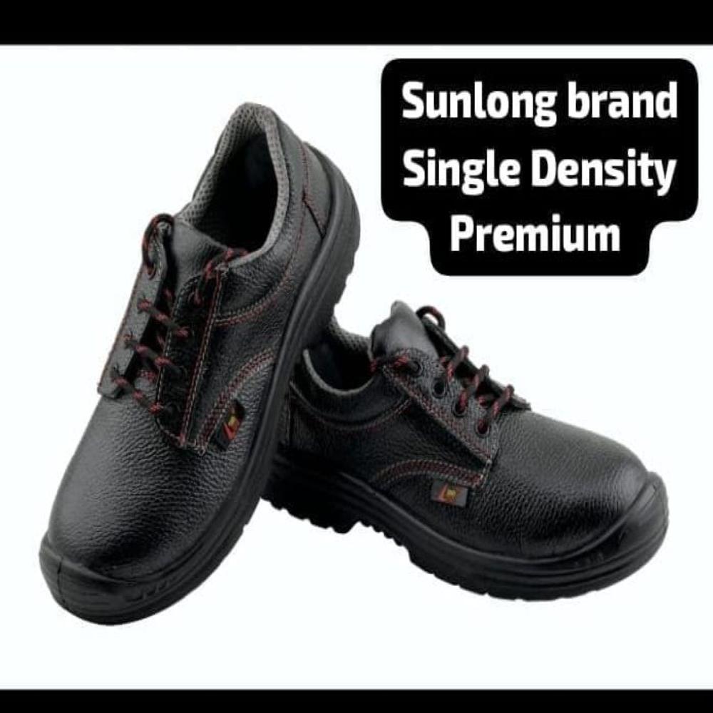 Sunlong Black PU Sole Single Density Safety Shoe