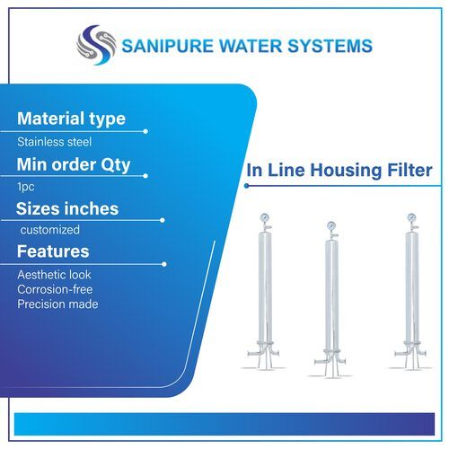 In Line Housing Filter