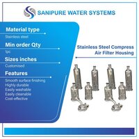 Stainless Steel Air Filter Housing - Color: Customised