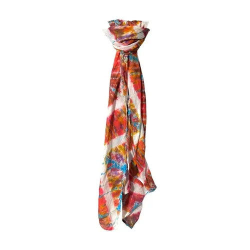 Cotton Linen Printed Scarves