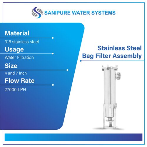Stainless Steel Bag Filter Assembly