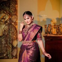 litchi silk saree