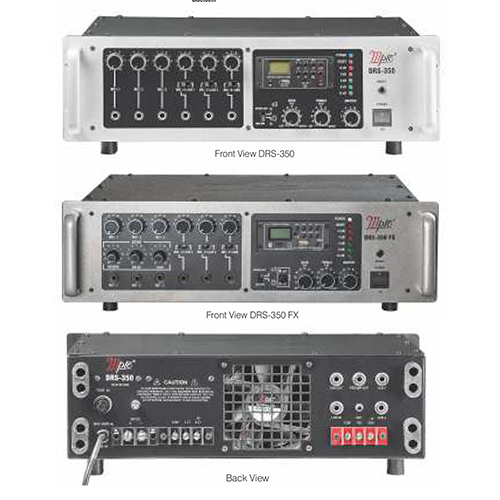 DRS-350 DRS-350 FX (with ECHO) 350W RMS Mixer Amplifiers