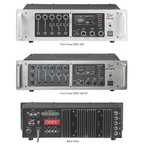DRS-160 DRS-160 FX (with ECHO) 160W RMS Mixer Amplifiers