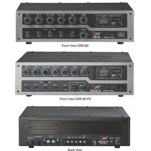 Mixer Amplifiers DRS-80 DRS-80 FX (with ECHO) 80W RMS