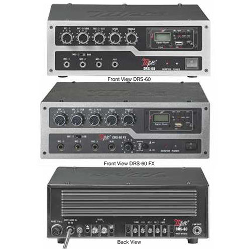 Mixer Amplifiers DRS-60 DRS 60 FX (with ECHO) 60W RMS