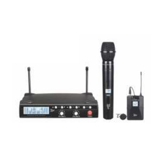 F-30 HL 1 Lapel Mic and 1 Handheld Mic