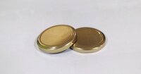 63mm Plain Gold/Silver LUG CAPS
