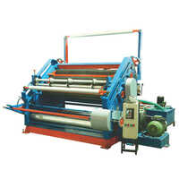 Single Facer Corrugating Machine - 10hp Electric Drive, Automatic Operation | Industrial Use, Warranty Included