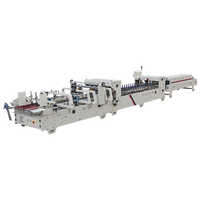 Automatic Corrugated Pre-fold And Crash Lock Bottom Folder Gluer Machine Power Source: Electricity