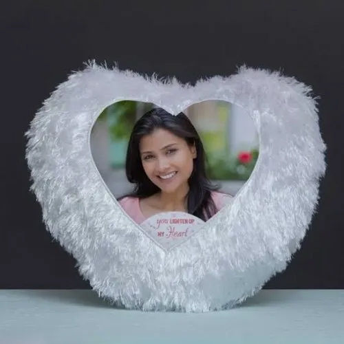 Heart Shape LED Cushion