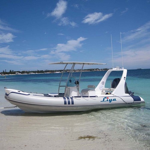 Liya 6.2m luxury semi rigid inflatable boat fishing boats