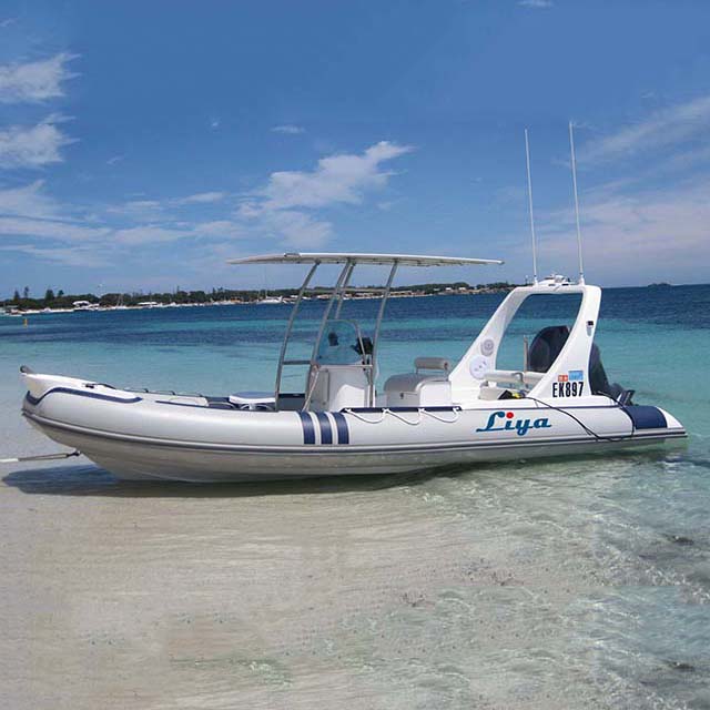 Liya 6.2m luxury semi rigid inflatable boat fishing boats