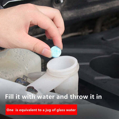 Car Wiper Detergent Effervescent Tablets Washer - Application: As Per Product Requirement