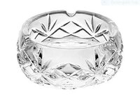 Glass Ashtray - Premium Transparent Glass, Stylish Design for Modern Spaces