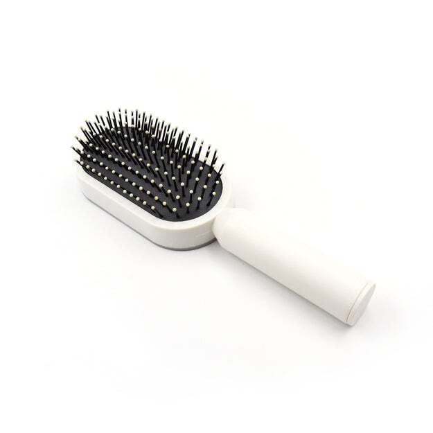 WOMEN HAIR BRUSH DURABLE MASSAGE COMB HAIRBRUSH FOR SCALP MASSAGE AND CUSTOM BRISTLES - LIGHTWEIGHT AIR CUSHION MASSAGE BRUSH FOR SCALP MASSAGE (8324)