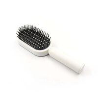 WOMEN HAIR BRUSH DURABLE MASSAGE COMB HAIRBRUSH FOR SCALP MASSAGE AND CUSTOM BRISTLES - LIGHTWEIGHT AIR CUSHION MASSAGE BRUSH FOR SCALP MASSAGE (8324)