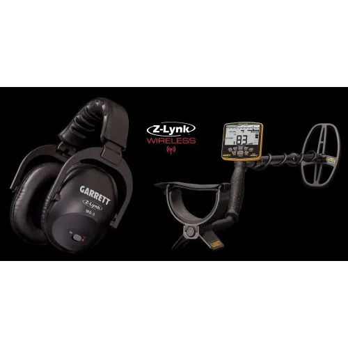 Black Ace Apex Ms-3 Wireless Headphone Z-lynk Metal Detector