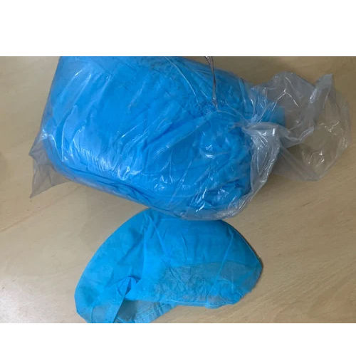 Blue Disposable Non Woven Bouffant Cap