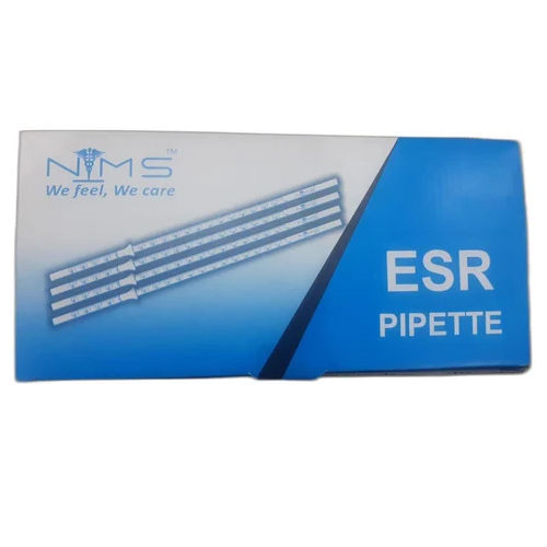 Plastic Disposable Esr Pipette