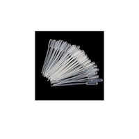 Disposable Pasteur Pipette - Plastic Material, 3 Ml Capacity With 1 Ml Channel, White Color | Ideal For Laboratory Use, Pack Of 500 Pc