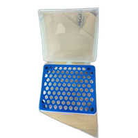 Empty Micro Tip Box - Pvc Material, 100 Âµl Capacity , Blue Color, Various Sizes For Lab Use, Designed For 1000 Âµl Tip Range