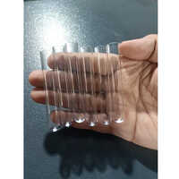 Borosil Glass Test Tubes - 12x75mm Transparent | Reusable, Ideal For Laboratory Use, 5ml Capacity