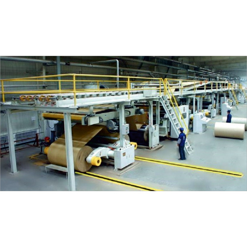 3-5 Ply In-Line Automatic Corrugated Board Machine