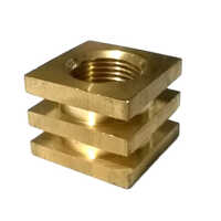 Brass Square Insert