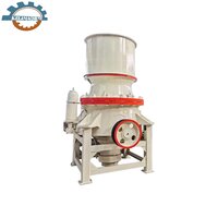 Single Cylinder Hydraulic Cone Stone Crushing Machine - Capacity: 80-190 T/hr