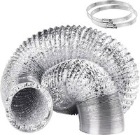 Non Insulated Flexible Duct - Color: Silvar