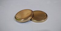 66mm Plain Gold And Silver LUG CAP