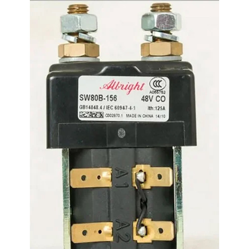 Albright Sw80B-156 Capacitor Duty Contactor Application: Forklift