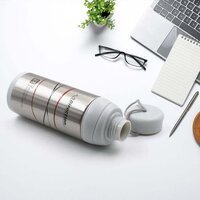 STAINLESS STEEL THERMOS WATER BOTTLE DOUBLE WALLED VACUUM CUP 12 HOUR HEAT RETENTION MUG FOR TEA WATER COFFEE DISPENSER (350 ML) 8385