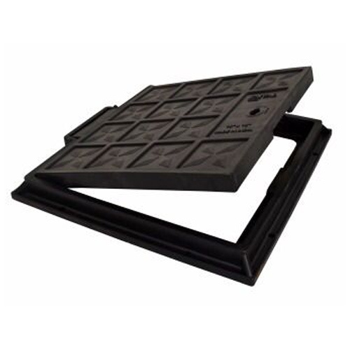 PVC Manhole Cover With Iron Patti