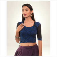 Jacquard Delicate Lace Blouse - Cotton, Short Sleeves, Various Patterns & Colors | Traditional Fancy Design with Alluring Embroidery