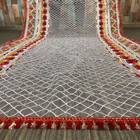 Heavy Net Embroidery Fancy Phulkari Work Dupatta