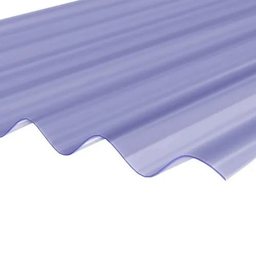 Plain Polycarbonate Corrugated Roofing Sheet at Best Price in New Delhi ...