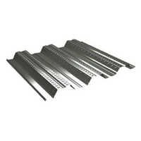 Composite Decking Sheets - Steel, 0.80mm Thickness, Grey Color, Galvanized Surface Treatment | Ideal For Residential & Commercial Use, Cost-efficient