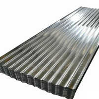 Gi Profile Sheet - Corrugated Galvanized Steel, 1135mm Width, 0.5mm Thickness, Silver Color | Industrial Usage, Cold Rolled, Various Sizes Available