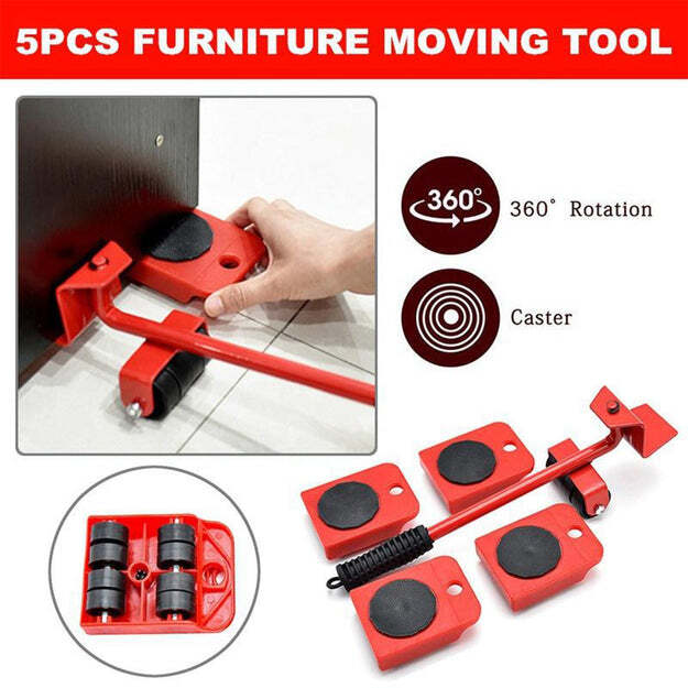 HEAVY FURNITURE LIFTER AND FURNITURE SHIFTING TOOL (1619C)