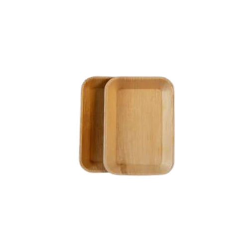 10-4 Inch Rectangular Areca Plate Application: Commercial