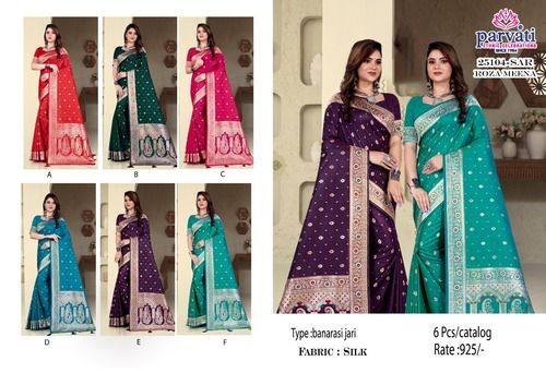 Ethnic Banarasi Silk Saree For Women