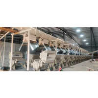 Off White Cotton Feeding Ginning Automation Machine