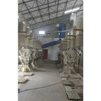Off White Cotton Ginning Automation Machine