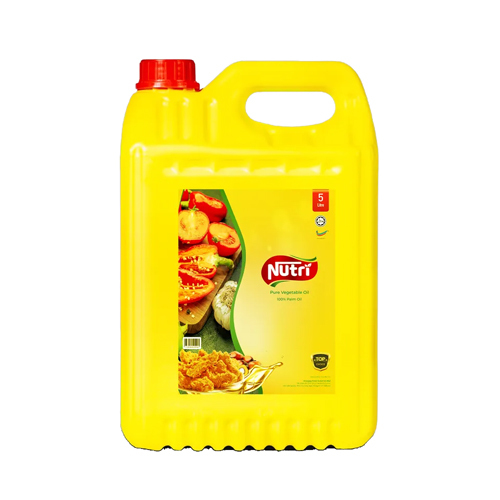 5 Litre Vegetable Pet Bottle Oil in Jerry Can