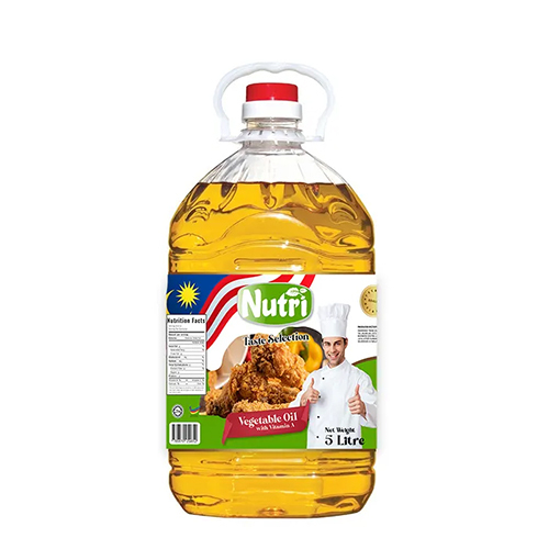 5 Ltr Palm Olein Oil In PET Bottle