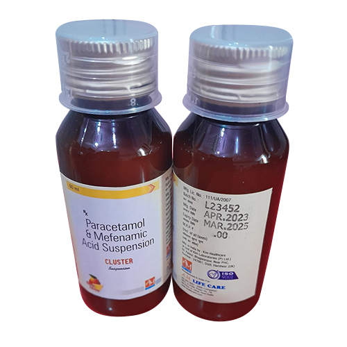 Paracetamol And Mefenamic Acid Suspension General Medicines